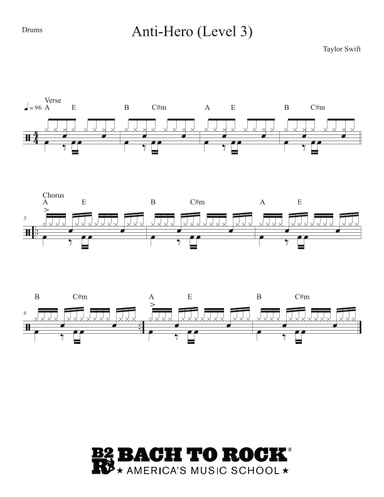 Anti-hero (arr. Bach to Rock)