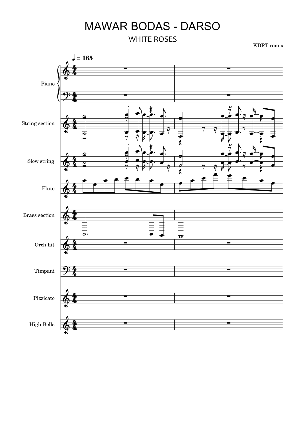 MAWAR BODAS (arr. KDRT remix)