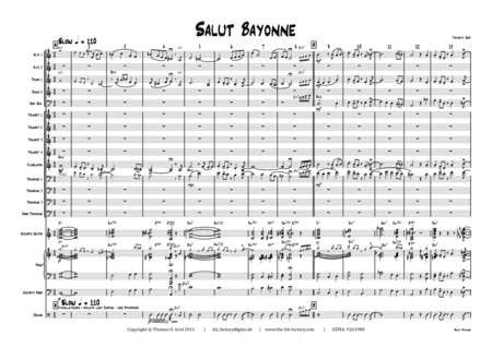 Salut Bayonne - Samba, Big band