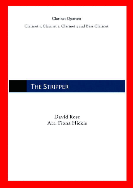 The Stripper (arr. Fiona Hickie)