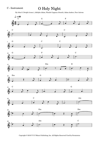 O Holy Night (arr. Fabio Eduardo de Oliveira)