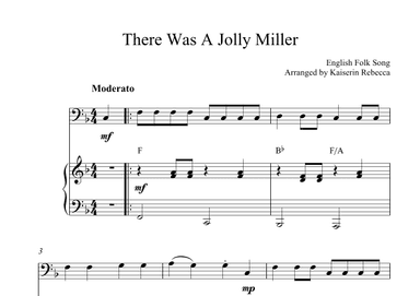 There Was A Jolly Miller (arr. Kaiserin Rebecca)