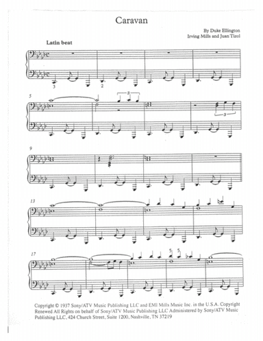 Caravan (arr. Robert Blond)