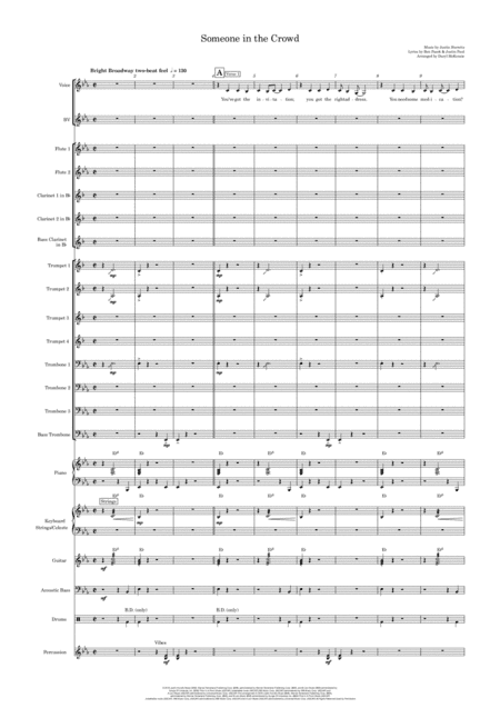 Someone In The Crowd (arr. Daryl McKenzie)