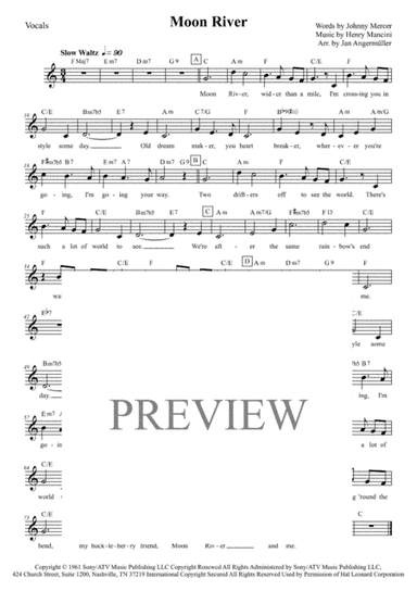 Moon River (arr. Jan Angermüller)