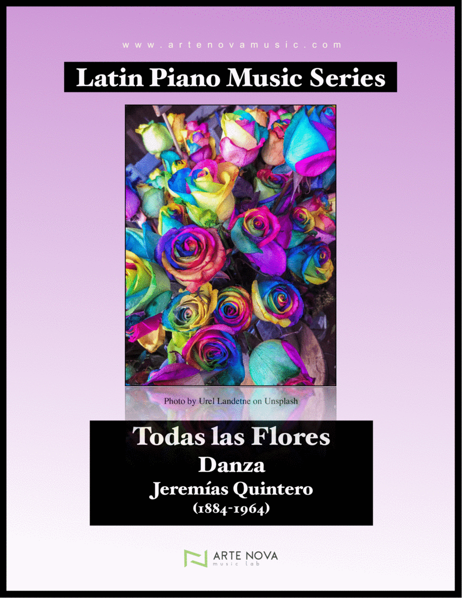 Todas las Flores - Danza for Piano (arr. Arte Nova Music Lab)