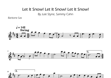 Let It Snow! Let It Snow! Let It Snow! (arr. Ygor Nunes)