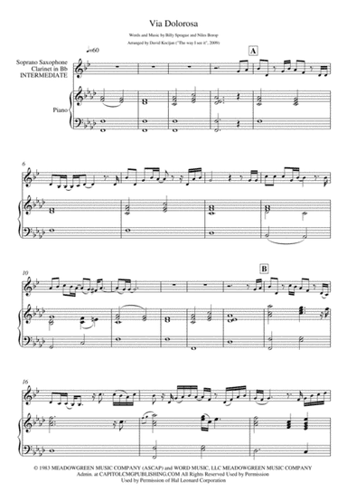 Via Dolorosa (arr. David Kocijan)