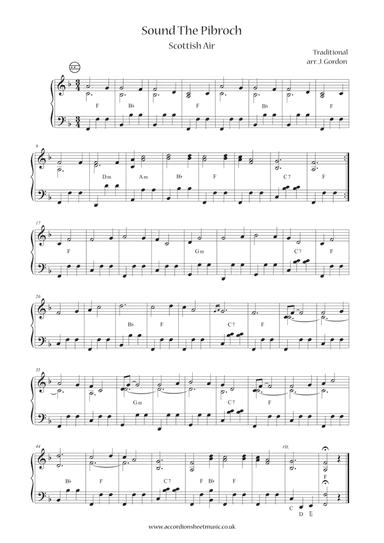 Sound The Pibroch (arr. Julia Gordon)