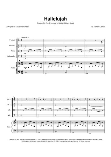 Hallelujah (arr. Glauco Fernandes)