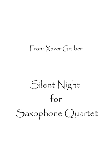 Silent Night (arr. Spence Bundy)