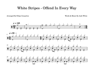 Offend In Every Way (arr. Felipe Gonçalves)