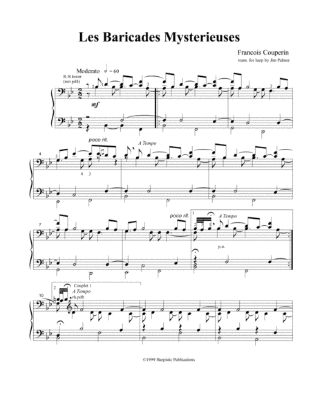 Les Baricades Mysterieuses (arr. Jim Palmer)