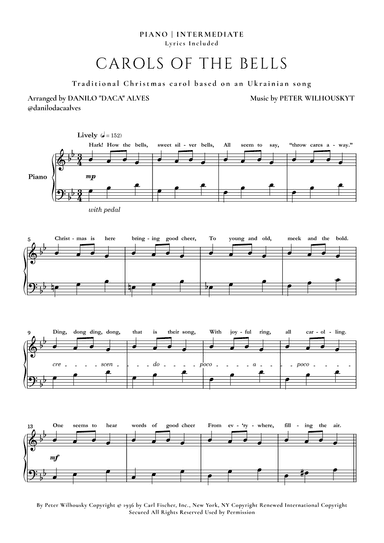 Carol Of The Bells (arr. Danilo "Daca" Alves)