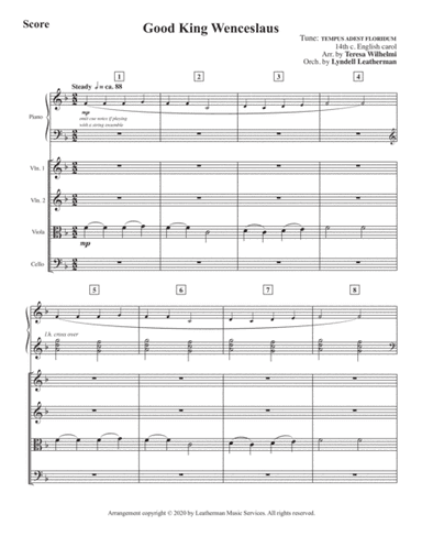 Good King Wenceslaus (arr. Teresa Wilhelmi and Lyndell Leatherman)