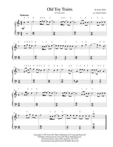 Old Toy Trains (arr. Samuel Stokes)