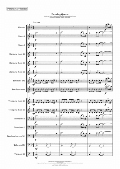 Dancing Queen (arr. Rafael Brito)