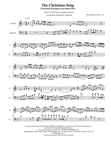 The Christmas Song (Chestnuts Roasting On An Open Fire) (arr. Kenneth D. Friedrich)