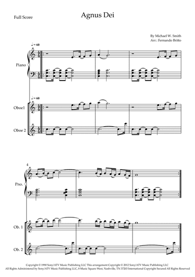 Agnus Dei (arr. Fernando Britto)