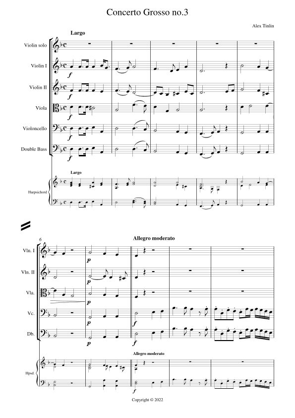 Concerto Grosso No.3