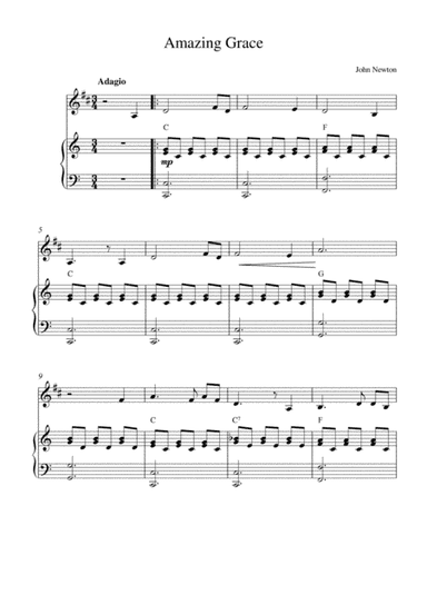Amazing Grace (arr. Kaiserin Rebecca)
