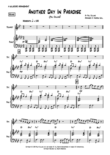 Another Day In Paradise (arr. Andrew Will)