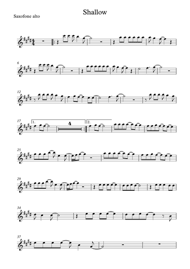 Shallow (arr. Diego Nogueira)