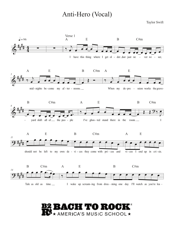 Anti-hero (arr. Bach to Rock)