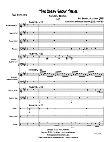 Bil Cosby Show - Bg Cues (arr. Patrick Sheehan)