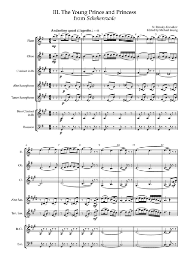 The Young Prince and Princess (Rimsky Korsakov) (arr. Michael Young)