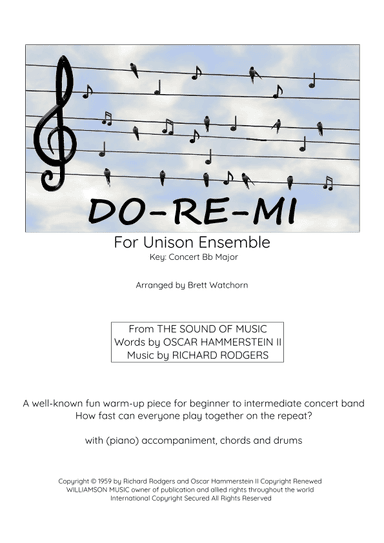 Do-re-mi (arr. Brett Watchorn)