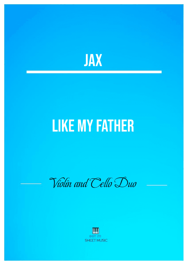 Like My Father (arr. ANDRE LAITANO)