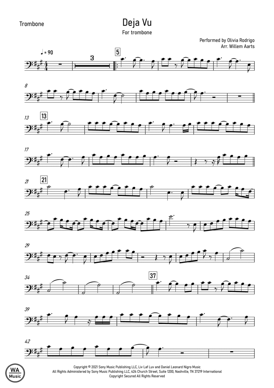 Deja Vu (arr. Willem Aarts)