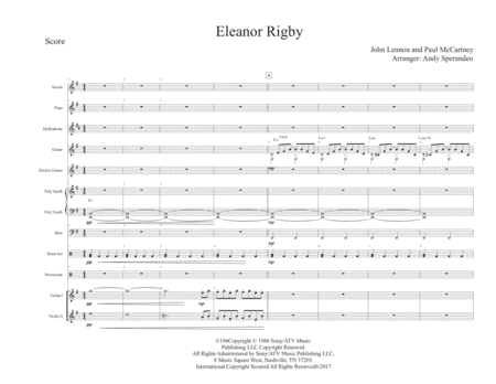 Eleanor Rigby (arr. Andy sperandeo)