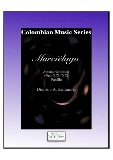 Murciélago. Pasillo para Piano