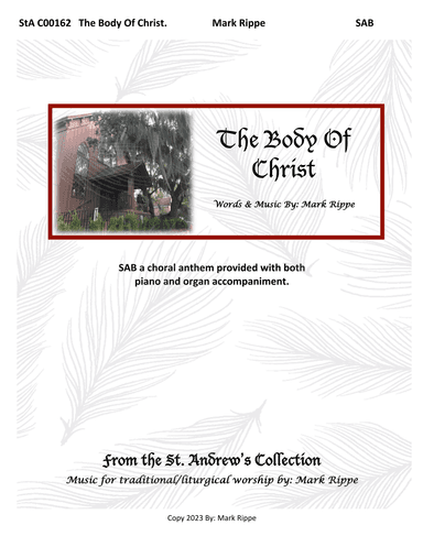 The Body Of Christ (StA C00162)