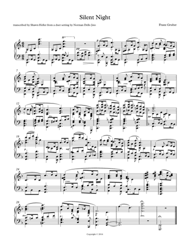Silent Night (arr. Norman Dello Joio & Shawn Heller)