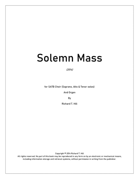 Solemn Mass (2014) RTHILL