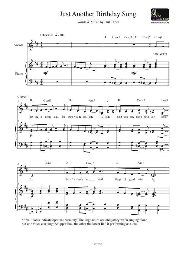 Just Another Birthday Song