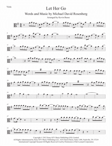 Let Her Go (arr. Kevin Busse)