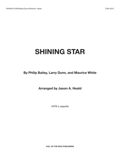 Shining Star (arr. Jason A. Heald)