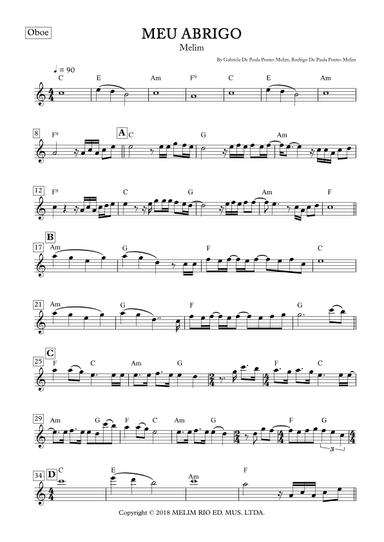 Meu Abrigo (arr. César Bortolucci)