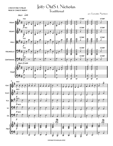 Jolly Old St. Nicholas (arr. Everaldo Martinez)