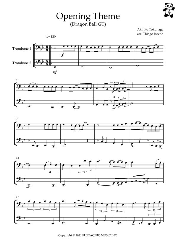 Dragon Ball Gt (arr. Thiago Joseph)