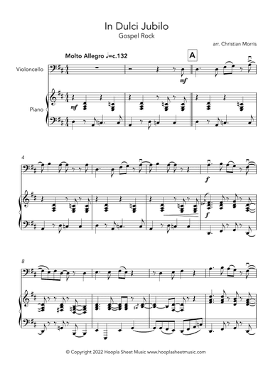 In Dulci Jubilo, Gospel Rock (arr. Christian Morris)