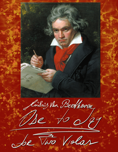 Ode to Joy for 2 violas (arr. Victoria Voronyansky)