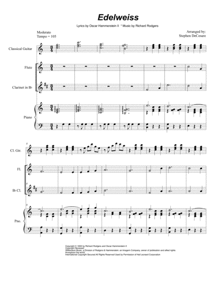 Edelweiss (arr. Stephen DeCesare)