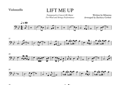 Lift Me Up (arr. Zachary Corbett)
