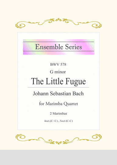 J.S.Bach / The Little Fugue in G minor BWV578 (arr. Michiko Noguchi)