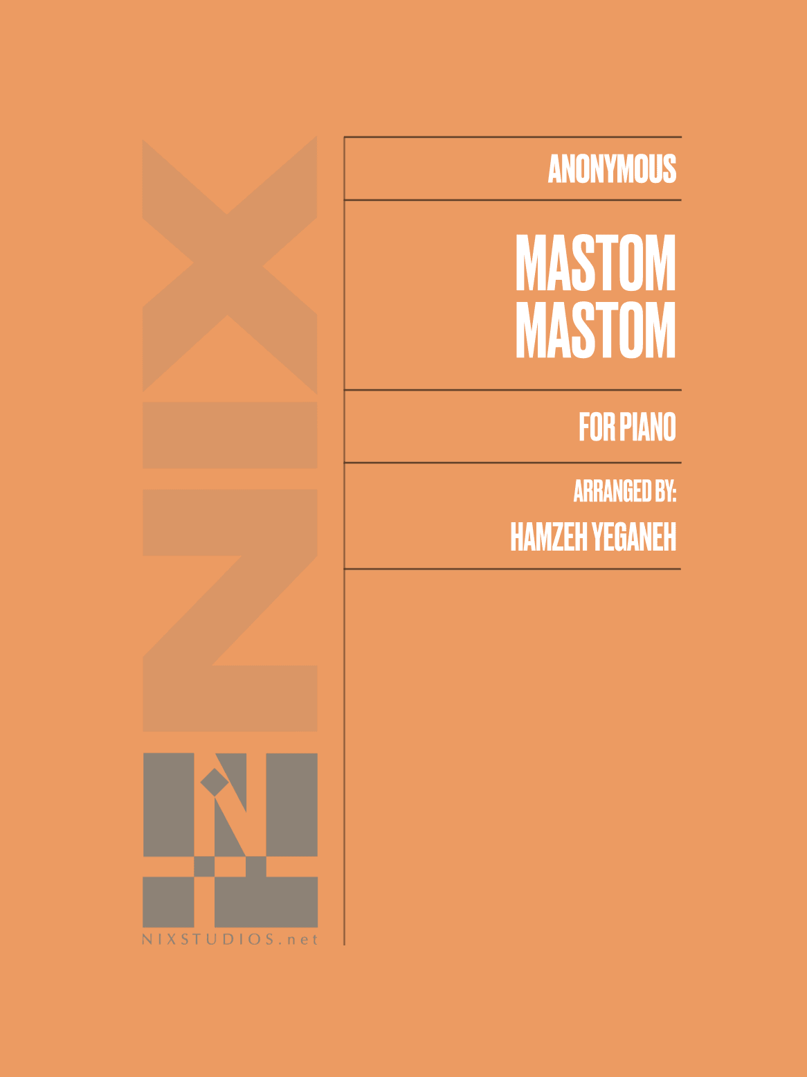 Mastom Mastom (arr. Hamzeh Yeganeh)